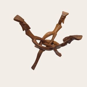 Handcrafted Wooden Tripod Stand